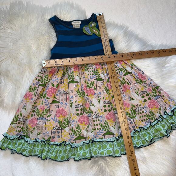 Matilda Jane Cottagecore Floral Ruffle Dress Girls 4 Playful Wonderful Parade - Picture 8 of 9